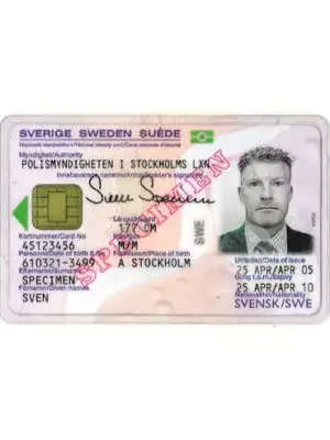 SWEDISH ID CARD