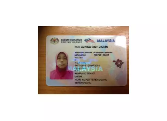 MALAYSIAN DRIVER’S LICENSE ONLINE